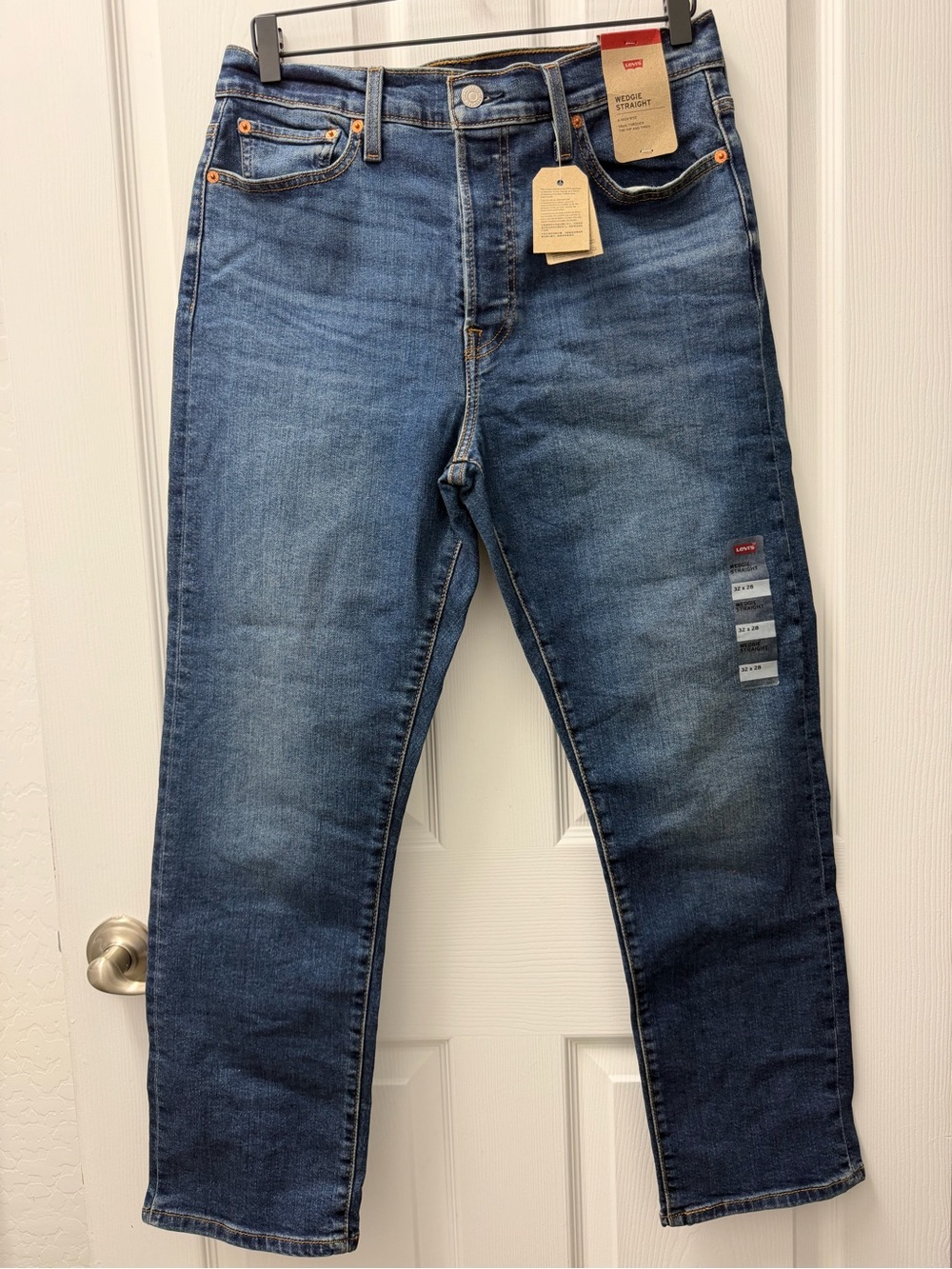 Levi's Men's Dark Blue Straight-Leg Jeans
